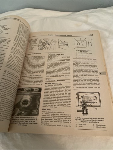 Nissan Datsun Pick-up '80-'97 & Pathfinder '87-'95 Haynes Repair Manual #72030 - Foto 5 di 8