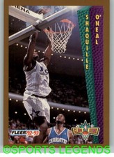 1992-93 Fleer NBA #298 Shaquille O'Neal