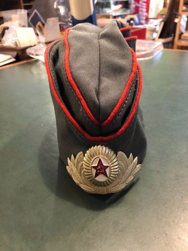 CAPPELLO RUSSO MILITARE Soviet USSR Russian Military militaria vintage  epoca | eBay