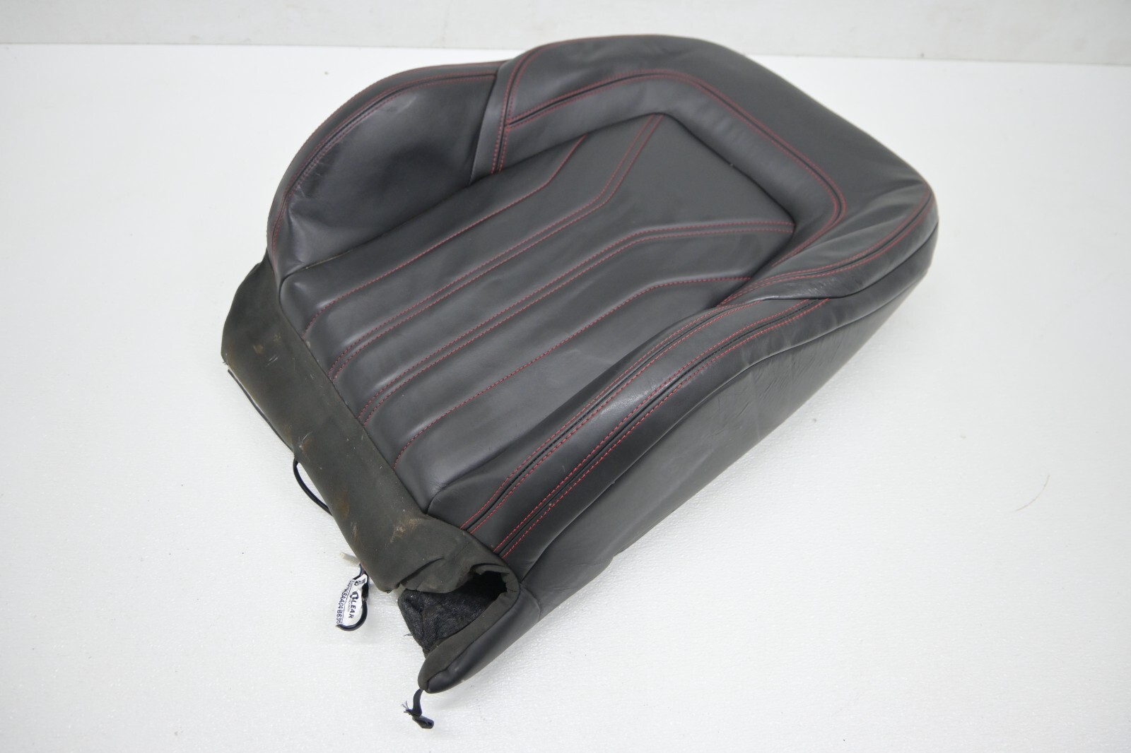 ⭐ 14-20 Maserati Quattroporte Front Right Upper Seat Leather Black Red Stih Oem