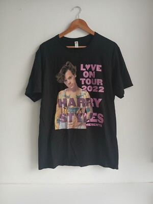 Rare Harry Styles U.S Concert Tour Tee T-Shirt Large 1D Direction Fruit Loom