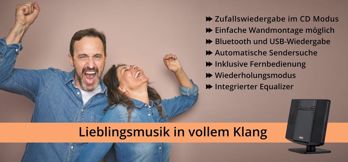 Impianto Stereo Oakcastle DAB500 - Lettore CD Con Radio DAB+/FM, Bluetooth, 60W, Altoparlanti Integrati - Foto 14