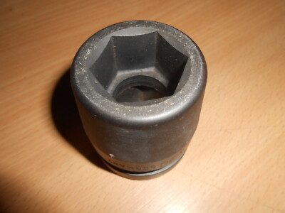 Hazet Kraft-Stecknuss 6 Kant 1 Zoll 60 mm Länge 75 mm   