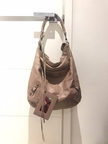 BALENCIAGA borsa a mano in pelle di giorno, con sacchetto di polvere  originale | eBay