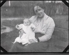 VINTAGE PHOTOGRAPH 1914-20 WOMEN'S/GIRLS/BABY FASHION CHICAGO ILLINOIS OLD PHOTO