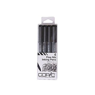 Too Copy Multi Liner 4pcs Black A set NEW from Japan