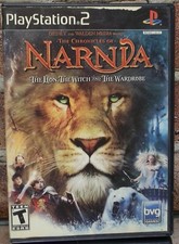 PS2 NARNIA The Lion, The Witch and The Wardrobe Video Game Cleaned & Tested CiB
