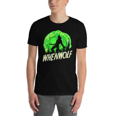 WhenWolf - Rick and Morty Interdimensional Cable Inspired Unisex T-Shirt NEW!