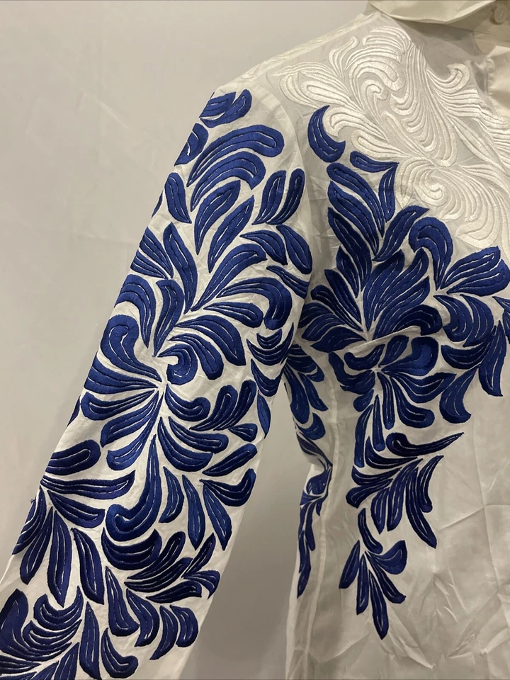 Blusa bordada Stella McCartney RTW 2012 talla IT 40 Country Chic Foto 4 de 4