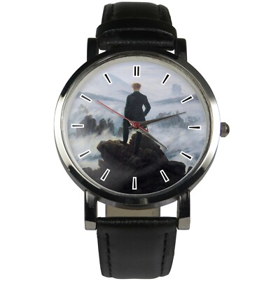 Wanderer above the Sea of Fog, famous painting wristwatch Caspar Friedrich