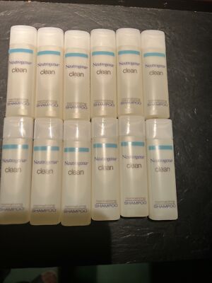 Neutrogena travel size shampoo clean scent