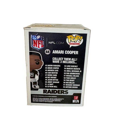 Funko Pop! #44 "AMARI COOPER" N.F.L Raiders Vinyl Figur - Bild 3 von 4