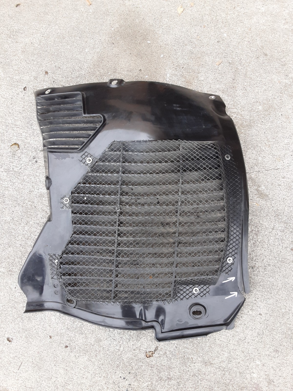 2010 - 2015 Ferrari 458 Front Left Fender Liner Splash Shield 081535800 OEM
