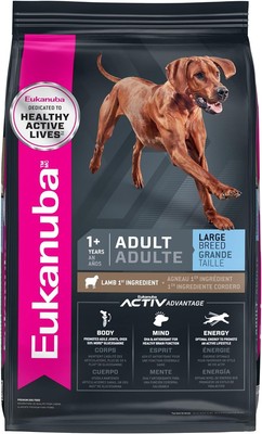 Eukanuba Adult Large Breed Dog Food Dry, Lamb 1st 30 Pound (Pack of 1) 