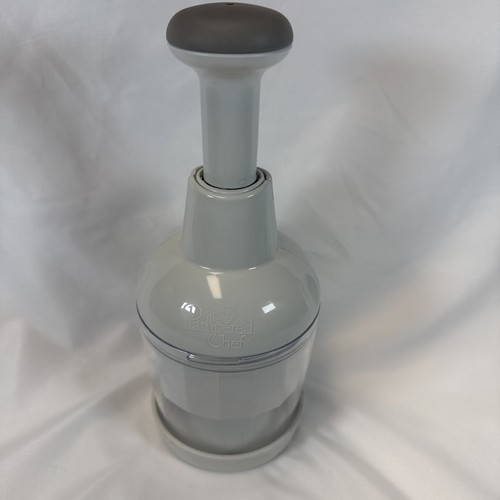Pampered Chef manual FOOD CHOPPER Stainless Steel Rotating Blades model #2585
