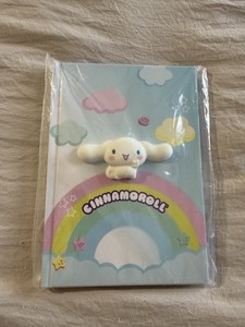 Sanrio Hello Kitty Friend Cinnamoroll Squishy Front Notepad Journal Diary Book