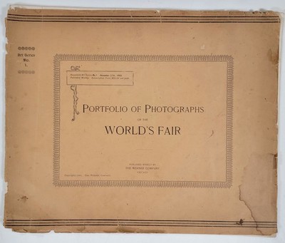 Portfolio of Photographs of the World s Fair   Werner Art Series   Chicago 1893
