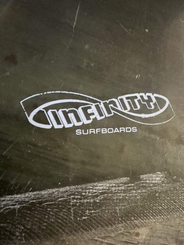 Vintage Infinity UFO Template Single Fin Surfboard Longboard Dana Point