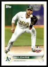 2022 Topps Opening Day Jed Lowrie Oakland Athletics #198