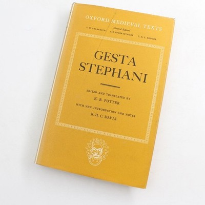 Gesta Stephani Book by K R Potter