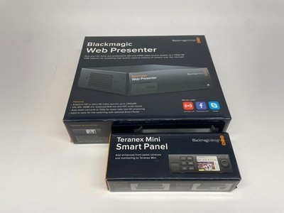 Blackmagic Design Web Presenter w/Teranex Mini Smart Panel Live Stream Encoder