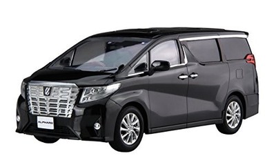 Fujimi model 1/24 car NEXT series No.7 Toyota Alphard GF3.5L black color-coded