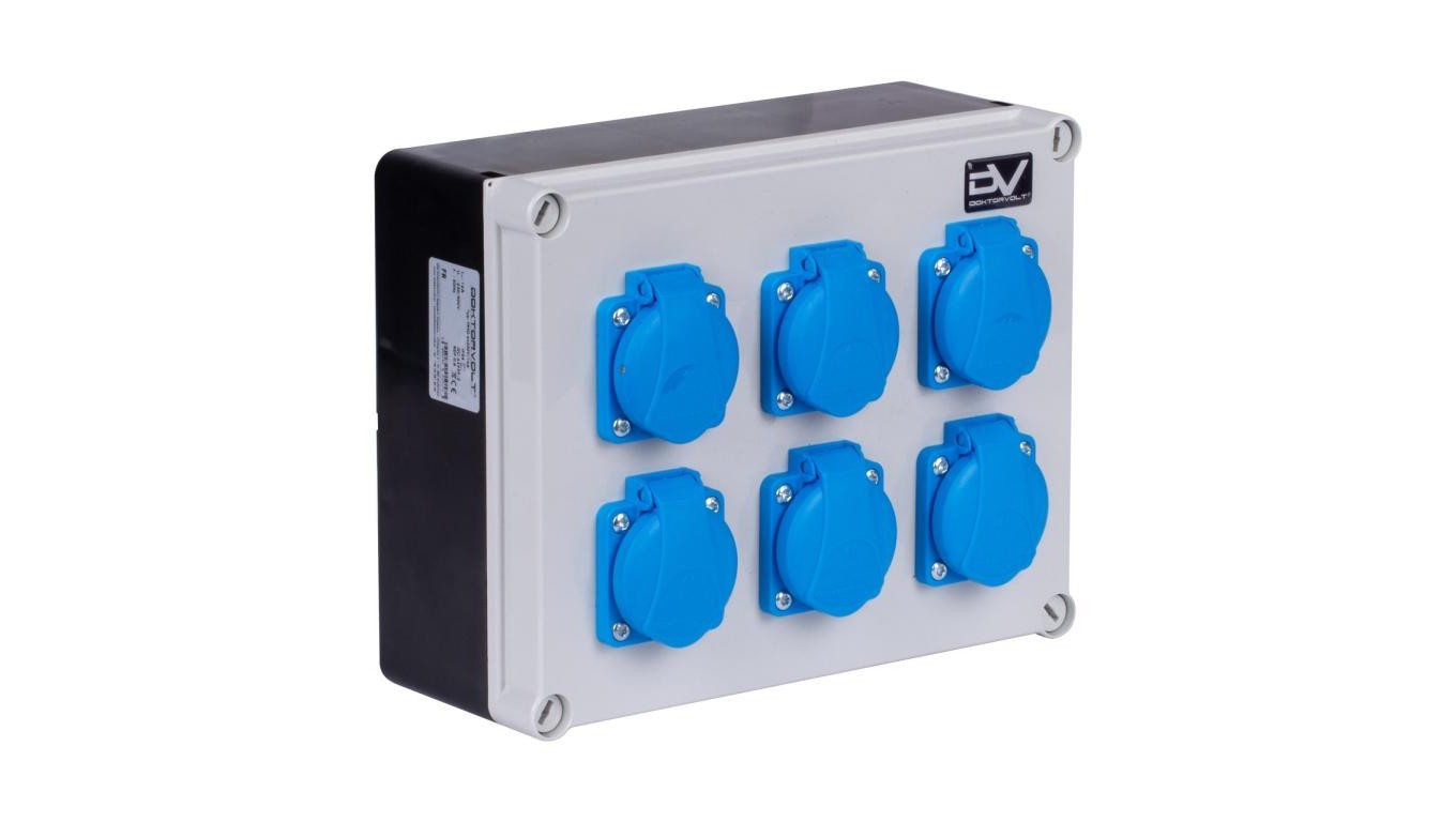 Fred construction distributor hermetic IP54 + 6x DV-0171-F