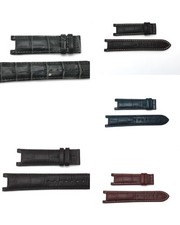 Guess GC Leather Watch Band Strap Alligator Grain Varied Colors/Sizes GENUINE