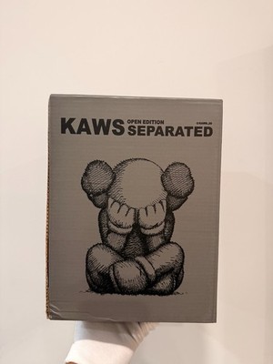 KAWS Separated Vinyl Figure Brown | eBay