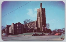 Postcard Church treet Methodist Church Knoxville Tennessee