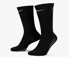 NWT Nike Vapor Elite Football Socks Black Sz L 8-12 SX5698-010