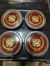 1980's Cadillac Eldorado Wheel Hub Center Caps Set of 4
