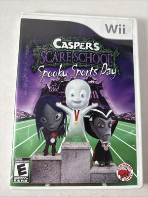 Casper's Scare School: Spooky Sports Day (Nintendo Wii) Complete CIB