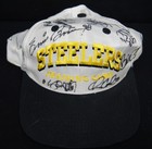 2000 PITTSBURGH STEELERS Multi-Signed Hat PSA/DNA COWHER ALEXANDER BROWN & MORE — photo 2