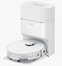 NUEVO robot aspirador Dreame D20 Pro Plus con función de limpieza y estación base, blanco