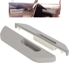 ECOTRIC Front Door Armrest Pads Right  Left Gray Compatible 