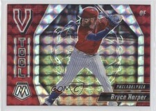 2021 Panini Mosaic V Tool Mosaic Prizm Bryce Harper #VT5 0e0e