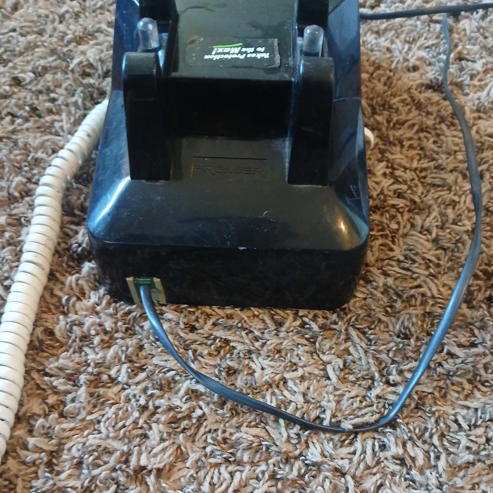 Teléfono de Escritorio Premier 250000-VBA-20M Vintage Negro Retro Hecho en EE. UU. FUNCIONA Foto 3 de 4