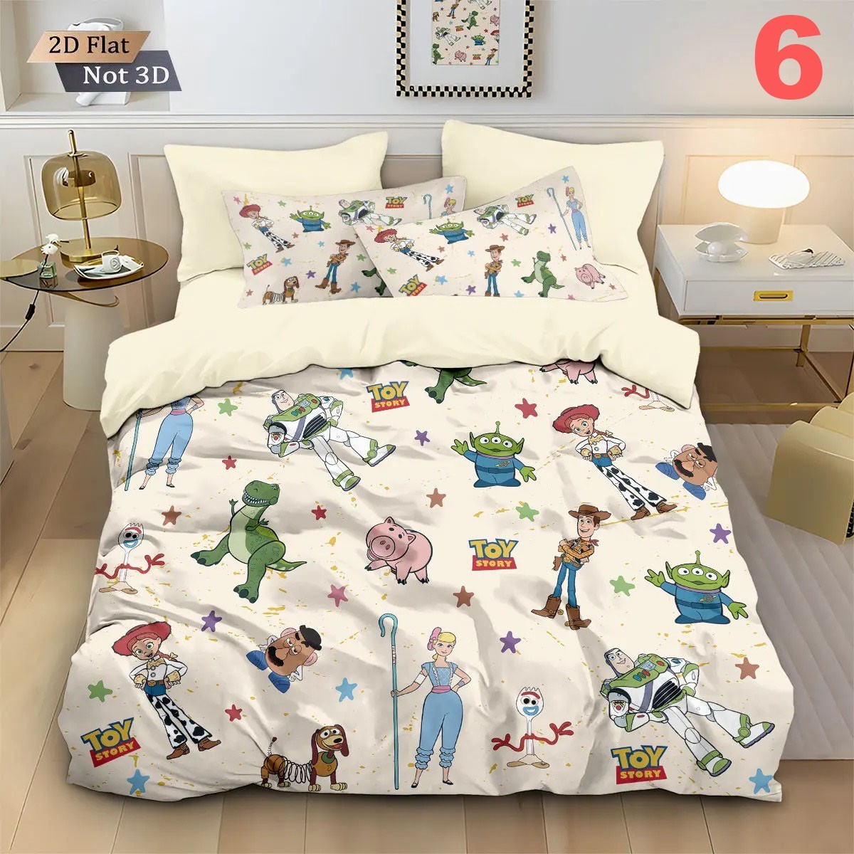 Toy Story Bedding Set – Single/Double/Queen/King Size | Buzz