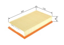 Luftfilter BOSCH 1 457 433 523 Filtereinsatz für MERCEDES KLASSE S210 W210 VF210