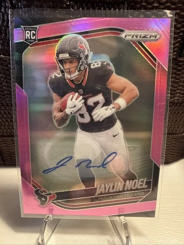 2025 Panini Prizm Football Pink Jaylin Noel #386
