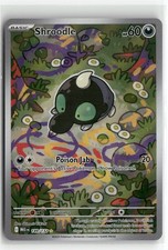 shroodle pokemon card #149 Prices | Mega Evolution Paldea Evolved Singles Shroodle 149/132 Illustration Rare Mega