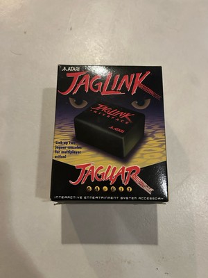 ULTRA RARE - JagLink - Atari Jaguar, Network Interface - NEW IN BOX, GRAIL