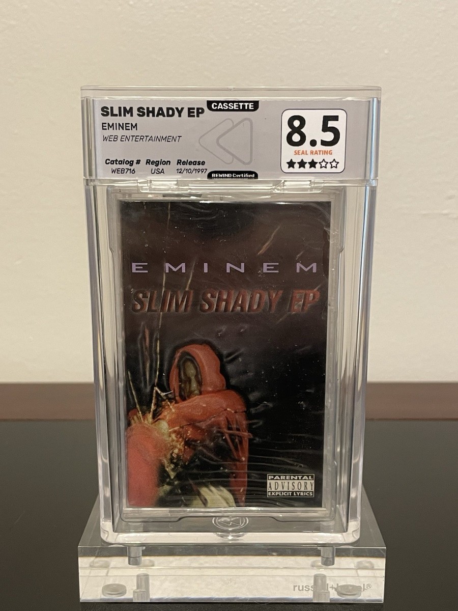 Eminem Slim Shady EP (Cassette, 1998) Web Ent OG Press Sealed