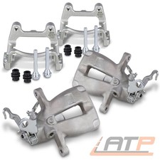 2x BREMSSATTEL Ø38 + BREMSSATTELHALTER HINTEN FÜR AUDI A3 SEAT LEON VW GOLF 5 6