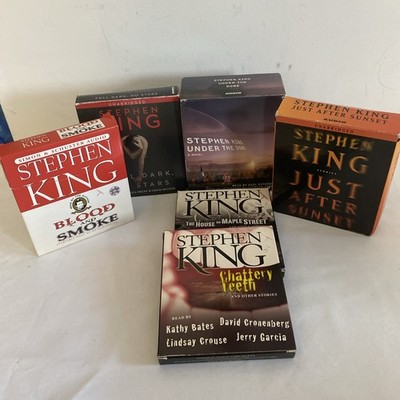 Stephen King CD Audiobook Sets Lot Of 6 - See Descr For Titles