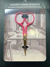 NEW- 4" GOLDON FORGE Scissors - Candy Floss Pink