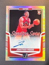 2024-25 Panini Donruss Signature Series Auto Jonathan Mogbo SS-JMR