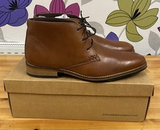 Brand New Samuel Windsor Prestige Formal Men’s Tan Shoes