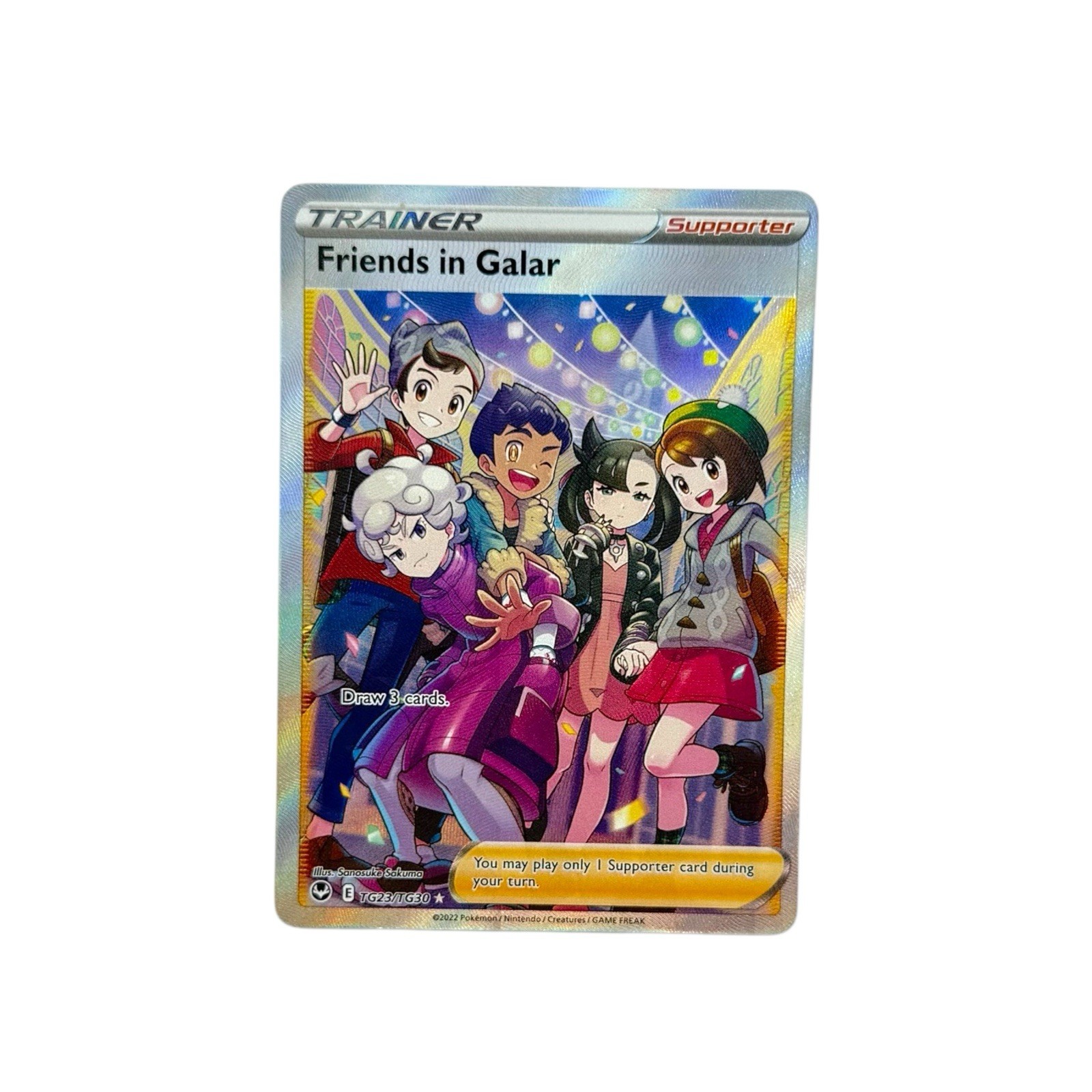 Friends in Galar TG23/TG30 SWSH12: Silver Tempest Trainer Gallery Ultra Rare NM